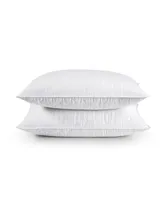 Unikome Quilted Goose Feather Bed Pillows, Standard/Queen, 2-Piece