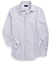 Alfani Men's Slim Fit Stripe Dress Shirt, Created for Macy's