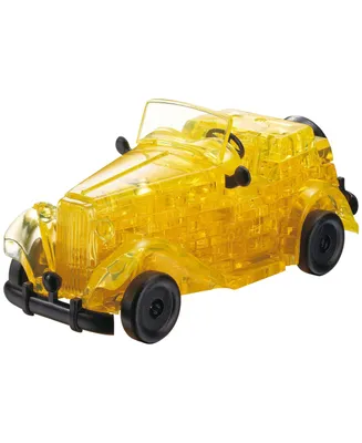 Areyougame 3D Crystal Puzzle - Classic Car Yellow