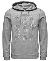 Men's Transformers Textbook Fleece Hoodie