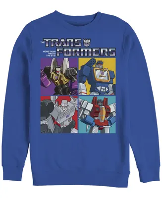 Men's Transformers Generations Decepticon Box Fleece Sweatshirt