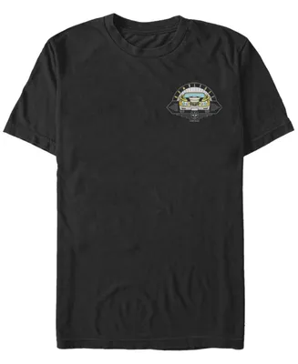 Men's Transformer Bumblebee Badge Short Sleeve T-shirt