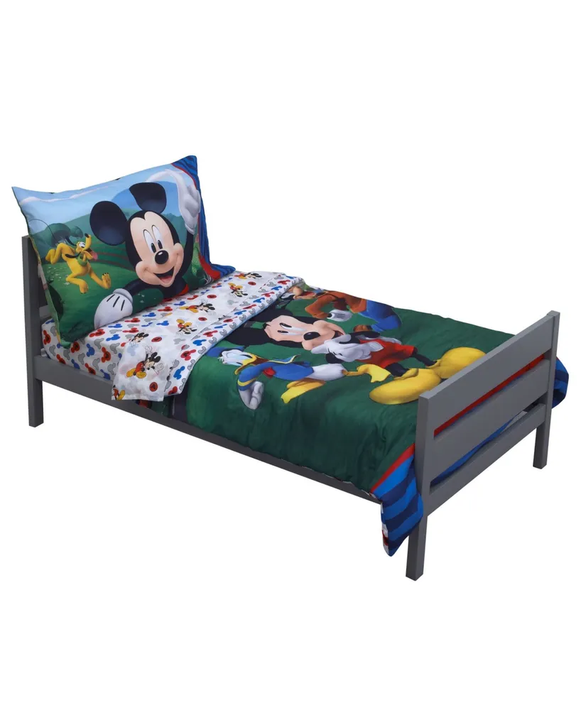 Mickey's Big Adventure Toddler Bed Set, 4 Piece