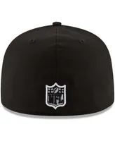 Men's Black Kansas City Chiefs B-Dub 59Fifty Fitted Hat