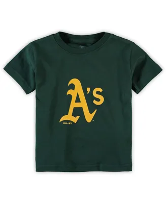 Infant Green Oakland Athletics Primary Team Logo T-shirt
