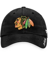 Women's Black Chicago Blackhawks Primary Logo Adjustable Hat