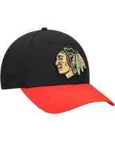 Men's Black Chicago Blackhawks Core Primary Logo Flex Hat