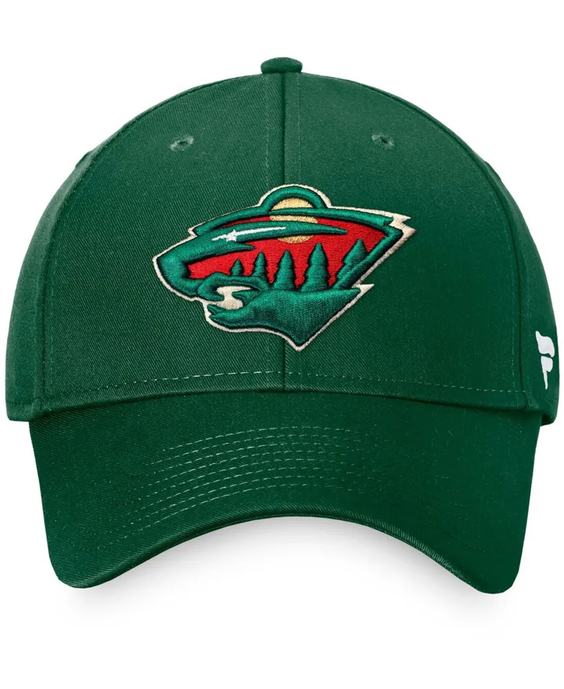 Men's Green Minnesota Wild Core Adjustable Hat