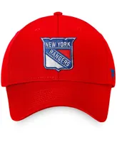 Men's Red New York Rangers Core Adjustable Hat