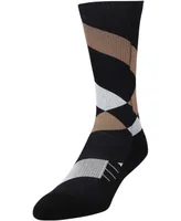 Men's Strideline Black Beast Mode Cfs Crew Socks