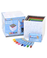 Micador early stART Stacktiviti Nesting Blocks and Crayon Set, 18 Pieces