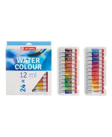 Talen's Art Creation Expression 12 ml Watercolor Tube Set, 24 Colors