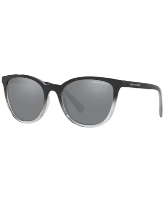 A|X Armani Exchange Women's Low Bridge Fit Sunglasses