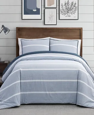 Brooklyn Loom Niari Yarn Dye Stripe 2 Piece Comforter Set, Twin Xl