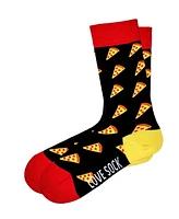 Pizza Cotton Fun Food Novelty Crew Socks