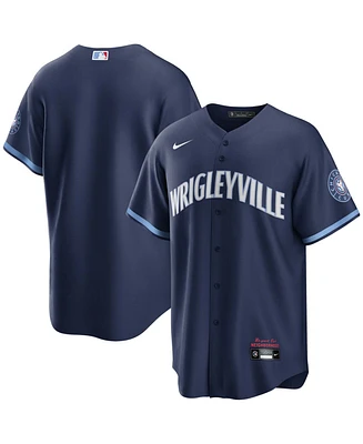 Nike Men's Navy Chicago Cubs City Connect Replica Jersey