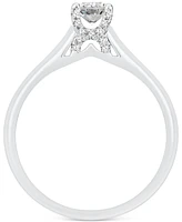 Diamond Solitaire Engagement Ring (1/3 ct. t.w.) 14k Gold