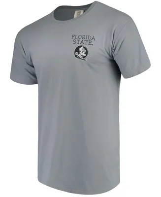 Men's Gray Florida State Seminoles Comfort Colors Campus Scenery T-shirt
