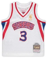 Infant Boys and Girls Allen Iverson White Philadelphia 76ers 1996-97 Hardwood Classics Retired Player Jersey