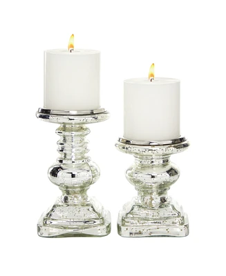 Traditional Candle Holders, Set of 2