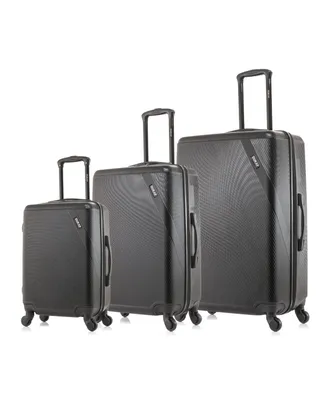 InUSA Discovery Lightweight Hardside Spinner Luggage Set, 3 piece
