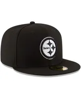 Men's Black Pittsburgh Steelers B-Dub 59FIFTY Fitted Hat