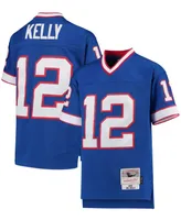 Big Boys and Girls Jim Kelly Royal Buffalo Bills 1990 Legacy Retired Player Jersey