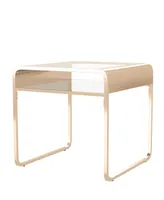 Elvord 1 Shelf End Table, Set of 2 - Gold