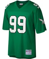 Men's Mitchell & Ness Jerome Brown Kelly Green Philadelphia Eagles Legacy Replica Jersey