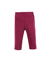 Hudson Baby Girls Quilted Cotton Dress and Leggings