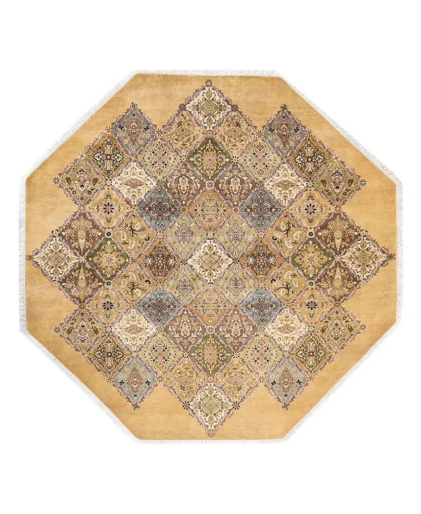 Adorn Hand Woven Rugs Closeout Mogul M1521 7 1 X Octagon Area Rug Hawthorn Mall