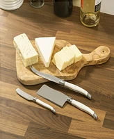 French Home Laguiole Set of 3 Cheese Knives