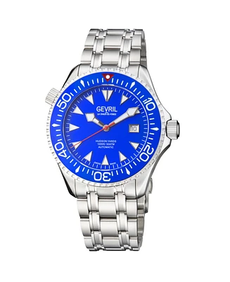 Gevril Men's Hudson Yards 48801 Swiss Automatic Bracelet Watch 43 mm