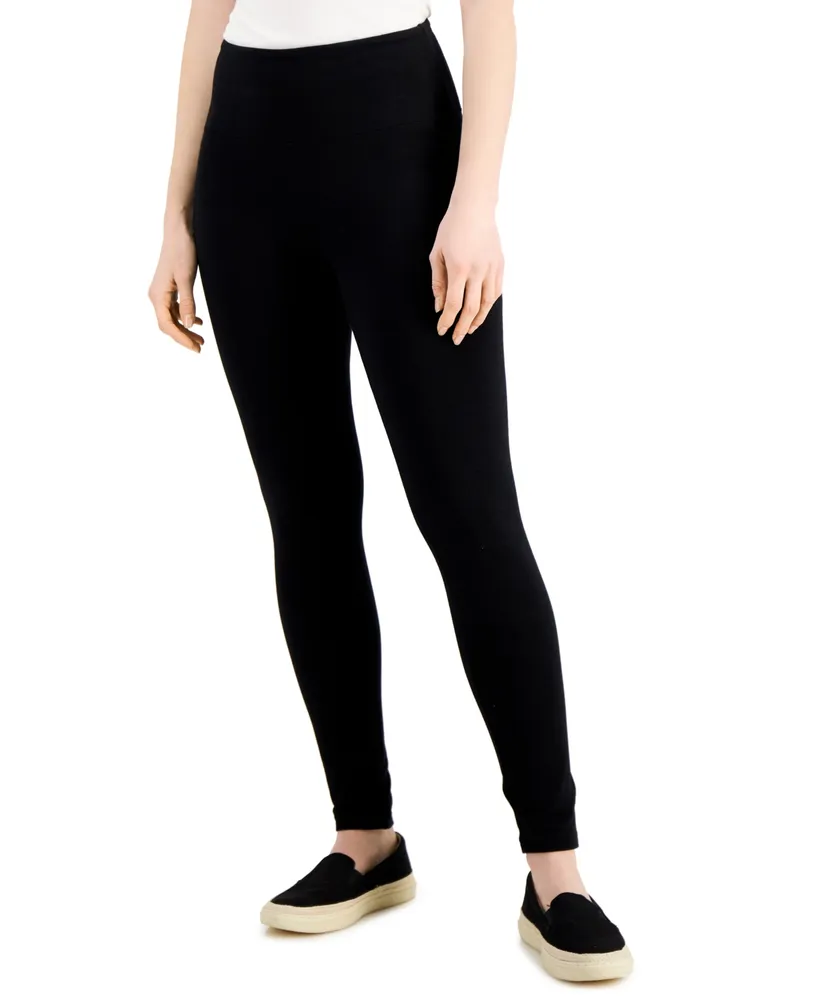 Style & Co Petite High Rise Bootcut Leggings, Created for Macy's