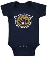 Infant Boys and Girls Navy Villanova Wildcats Big Logo Bodysuit