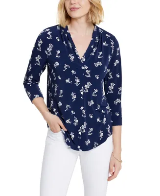 Charter Club Women's 3/4-Sleeve Top, Created for Macy's