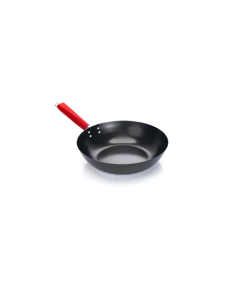 BergHOFF Leo Stone Cast Aluminum 12 Non-Stick Wok - Black