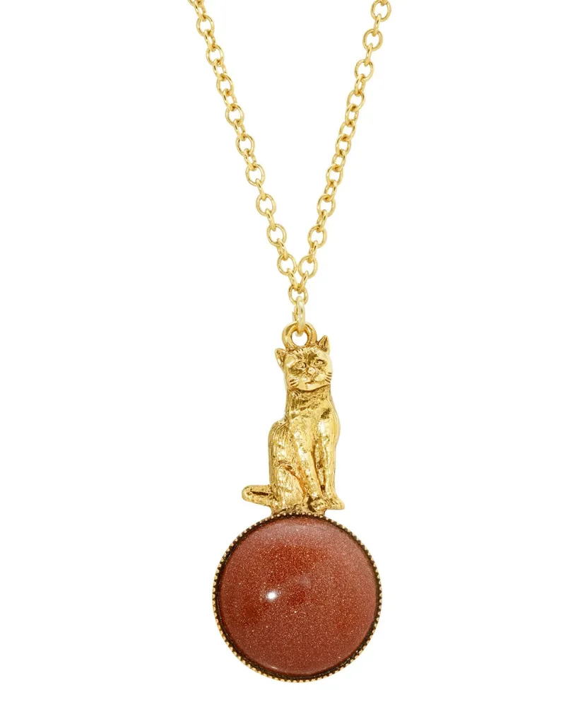 2028 Cat Pendant Necklace