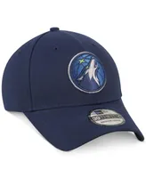 New Era Men's Navy Minnesota Timberwolves Team Classic 39THIRTY Flex Hat