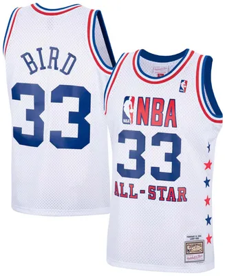 Men's Mitchell & Ness Larry Bird White Eastern Conference 1985 Nba All-Star Game Swingman Jersey