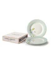 Laura Ashley Heritage Collectables Mint Candy Plates in Gift Box, Set of 4