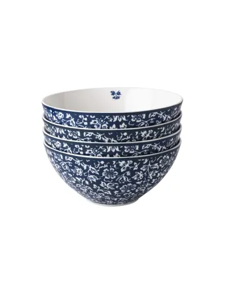 Laura Ashley Blueprint Collectables Sweet Allysum Bowls in Gift Box, Set of 4
