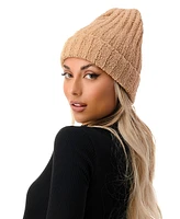 Marcus Adler Women's Cozy Stretch Ribbed Knit Cuff Beanie