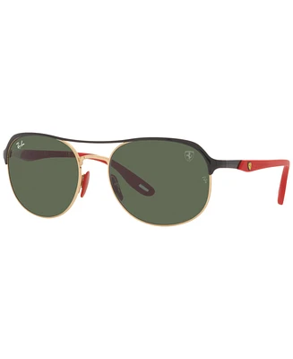 Ray-Ban RB3685M Scuderia Ferrari Collection 58 Unisex Sunglasses
