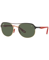 Ray-Ban RB3685M Scuderia Ferrari Collection 58 Unisex Sunglasses