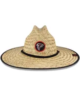 Men's Natural Atlanta Falcons 2021 Nfl Training Camp Official Straw Lifeguard Hat