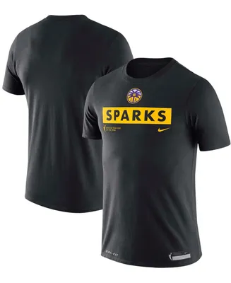 Men's Black Los Angeles Sparks Practice T-shirt