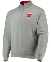 Men's Wisconsin Badgers Tortugas Team Logo Quarter-Zip Jacket