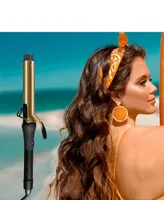 StyleCraft Professional 24K Gold Hair Style Stix Long Spring Curling Iron 1" Inch