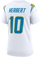 Women's Justin Herbert White Los Angeles Chargers Game Jersey